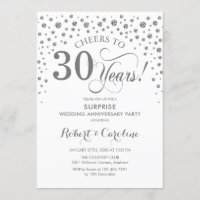 Festa de Aniversário de 30 Anos Surpresa - Prata B