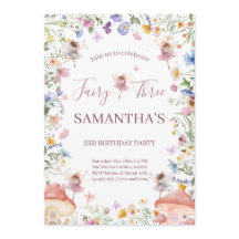 Festa de Aniversário de 3 anos do Jardim de Fadas