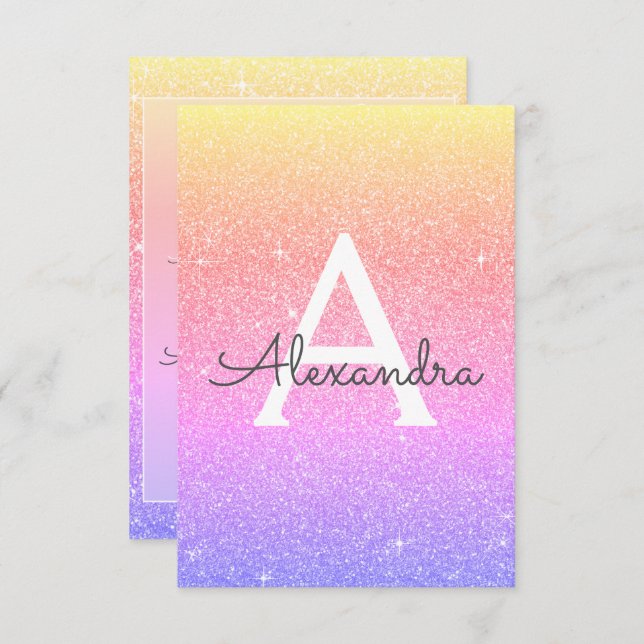 Convite Festa de aniversário de 40 anos com brilho roxo ro (Frente/Verso)