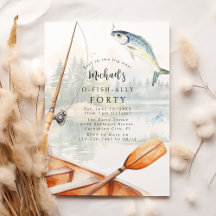 Festa de Aniversário de 40 anos com Tema de Pesca