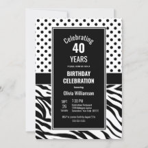 Festa de aniversário de 40 anos de Bolinhas Preta 