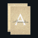 Convite Festa de aniversário de 40 anos de brilho Dourado<br><div class="desc">Luxo Dourado Sparkle Glitter Girly Festa de aniversário Monograma Nome e Convite de festas inicial. Este convite de 40 anos é perfeito para o Dourado Sparkle Glitter Girly Party,  que quer comemorar no Dourado.</div>