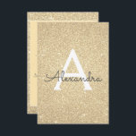Convite Festa de aniversário de 40 anos de brilho Dourado<br><div class="desc">Luxo Dourado Sparkle Glitter Girly Festa de aniversário Monograma Nome e Convite de festas inicial. Este convite de 40 anos é perfeito para o Dourado Sparkle Glitter Girly Party,  que quer comemorar no Dourado.</div>