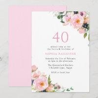 Festa de aniversário de 40 anos de Mulheres Florai