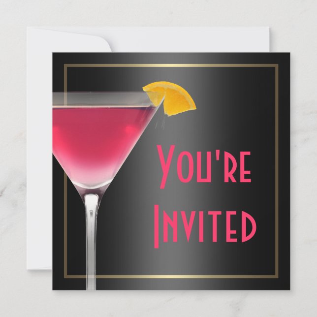 Convite Festa de Aniversário de 50 Anos (Frente)