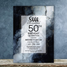 Festa de Aniversário de 50 anos Surpresa com Mármo