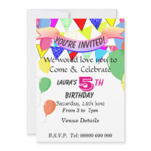 Festa de aniversário de 5 anos