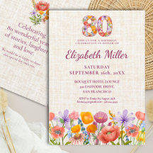 Festa de Aniversário de 80 anos de Wildflower - Nú