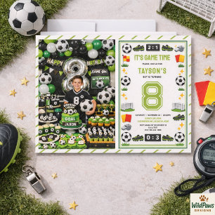 Convite Festa de Aniversário de 8 Anos de Futebol Esportiv