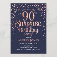 Festa de aniversário de 90 surpresas - Marinho e R