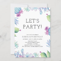 Festa de Aniversário de Adulto de Verão Floral Tro
