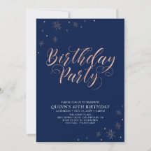 Festa de Aniversário de Adulto Moderno e Elegante 