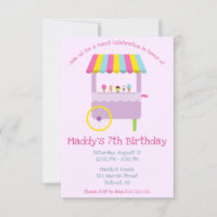 Festa de aniversário de apoio do Sorvete de celebr