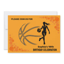 Festa de aniversário de basquete, jogador de basqu