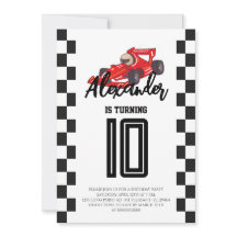 Festa de Aniversário de Carro de Corrida
