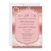 Festa de aniversário de casamento de 10 anos retrô