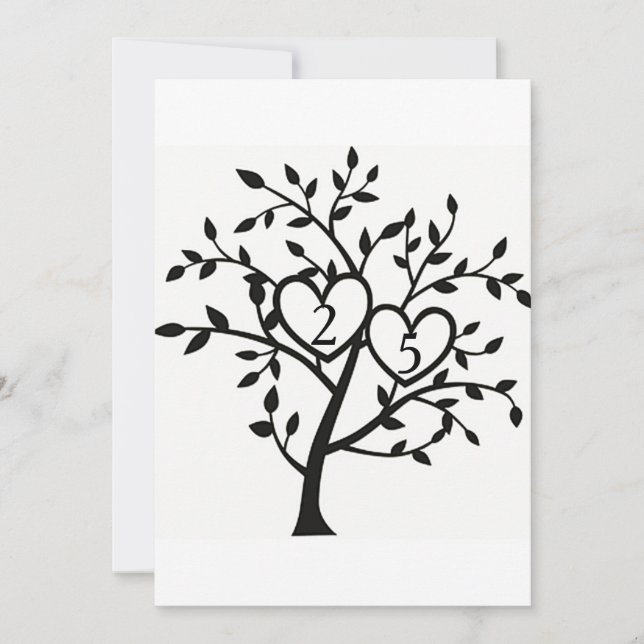 CONVITE FESTA DE ANIVERSÁRIO DE CASAMENTO DE 25 ANOS CONVI (Frente)