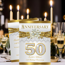 Festa de Aniversário de Casamento de 50 anos Pérol