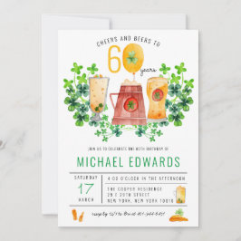 Convite Festa de Aniversário de Cervejas
