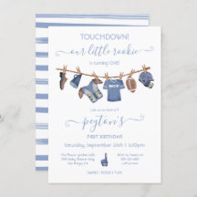 Festa de aniversário de Clothesline Futebol