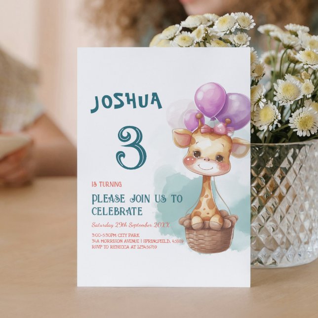 Convite Festa de Aniversário de criança Bela Namorada I Ba (Criador carregado)