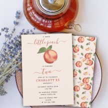 Festa de Aniversário de criança de Pêssego Doce