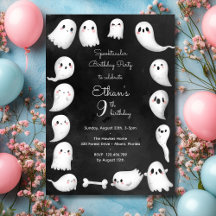 Festa de aniversário de criança Spooktacular