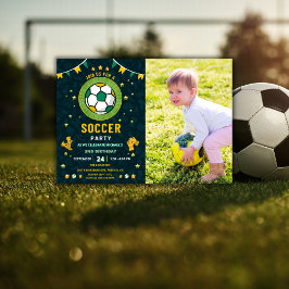 Convite Festa de Aniversário de Crianças do Futebol Estrel