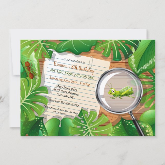 Convite Festa de aniversário de empreendimento externo (Frente)