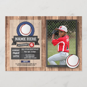 Convite Festa de Aniversário de Estrela de Todos os Esport