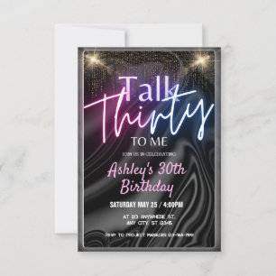 Convite Festa de aniversário de Falas de Seda Negra