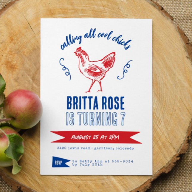 Convite Festa de aniversário de Fazenda Moderna (Criador carregado)