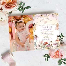 Convite Festa de aniversário de Fotografias do Jardim das 