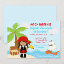 Festa de aniversário de Garota Pirata da América C
