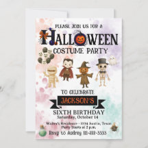 Festa de Aniversário de Halloween para Todas as Id