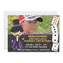 Festa de aniversário de Mágico