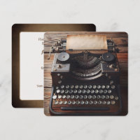 Festa de aniversário de máquinas de escrever Vinta