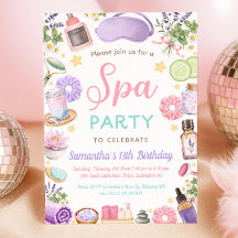 Festa de Aniversário de Menina com Spa Encantador