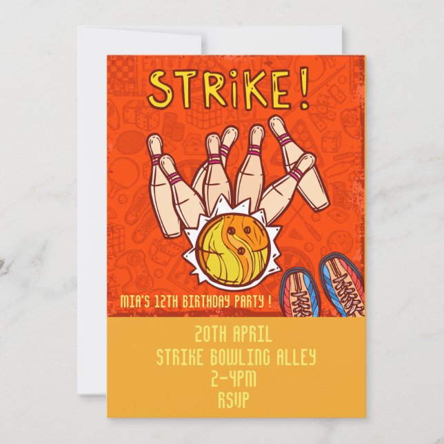 Convite festa de aniversario de meninas de adolescente ado (Frente)