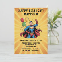 Festa de Aniversário de Meninos Super-Heróis
