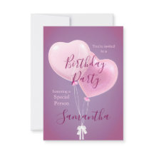 Festa de Aniversário de Pessoa Especial com Balões
