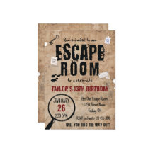 Festa de aniversário de pistas de fuga, qualquer i