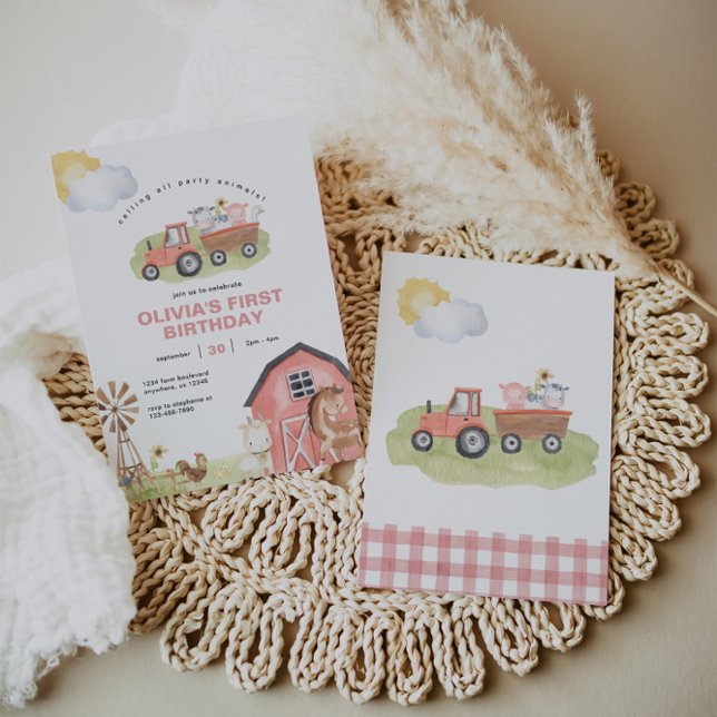 Convite Festa de aniversário de quintal (Criador carregado)