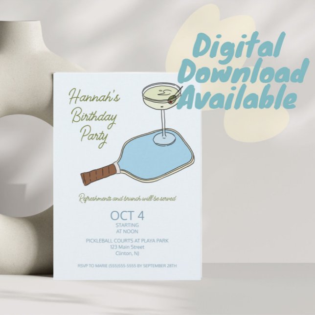 Convite Festa de aniversário de seleção (Criador carregado)