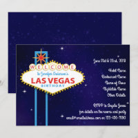 Festa de aniversário de Sinais de Las Vegas
