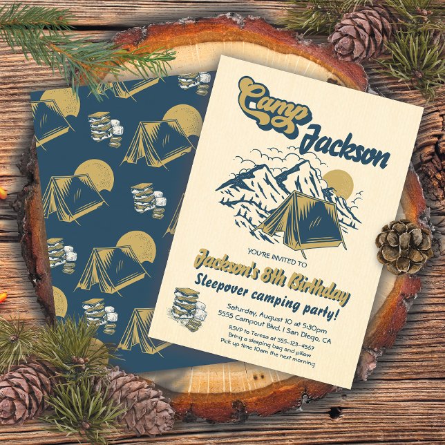 Convite Festa de aniversário de sono russa (Criador carregado)