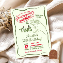 Festa de Aniversário de weenies e tinies Desenhado