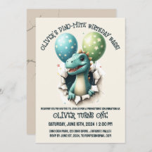 Festa de Aniversário Dino-Mite