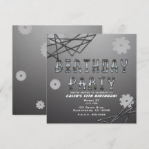 Festa de Aniversário Divertida Robô Futurista Engr