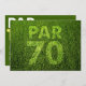 Convite Festa de aniversário do 70 do golfe (Frente/Verso)